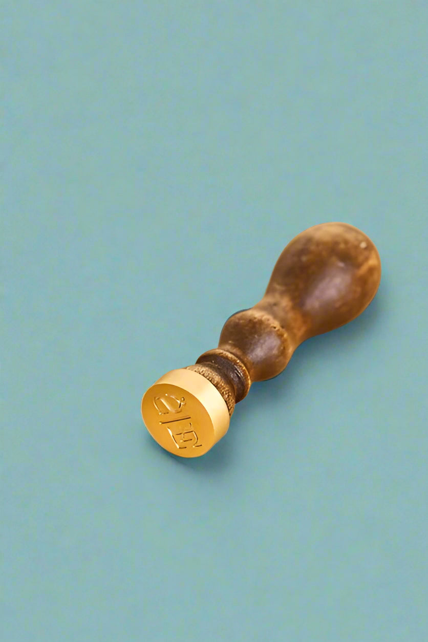 Personalisierter Siegelstempel für Wachs